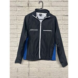Nike Boys Windrunner‎ Jacket Youth Full Zip Windbreaker Collared Active Lg 12/14